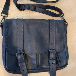 Roots special order messenger bag